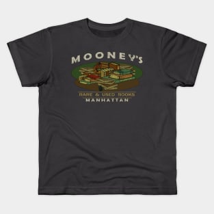 Mooney's Rare & Used Books, Manhattan Kids T-Shirt